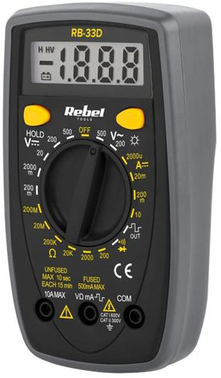 Multimetru REBEL RB-33D